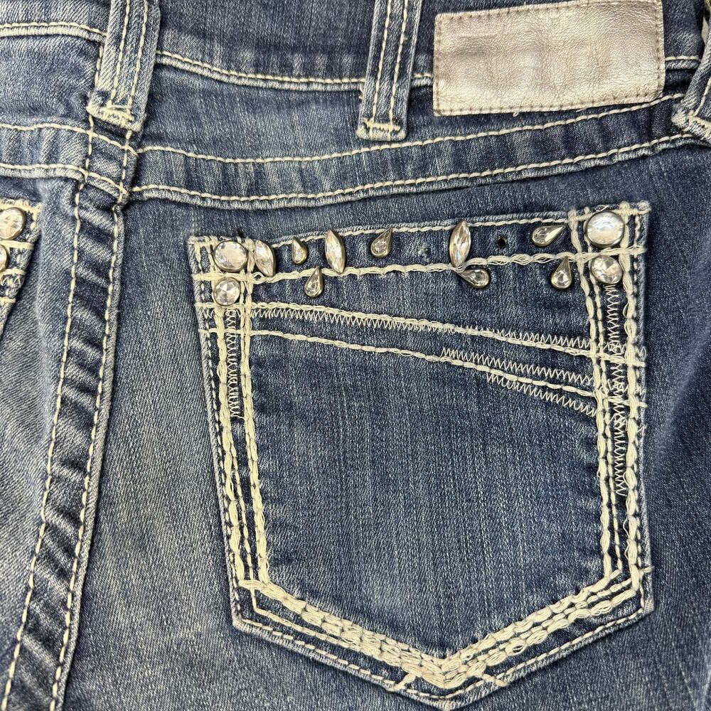 Ariat Jeans Women's 30L (10) Blue Ruby Tall Cowgirl Western Bootcut Vintage - Picture 4 of 16
